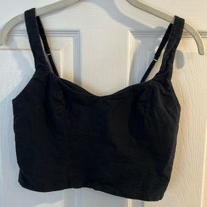 Abercrombie & Fitch crop, adjustable tank